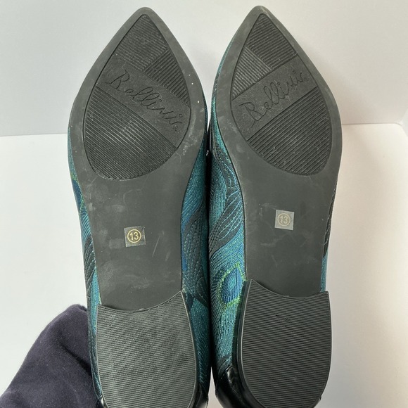 Bellini Women's Felix Flats Teal/Green/Peacock Size 13W - Picture 7 of 7